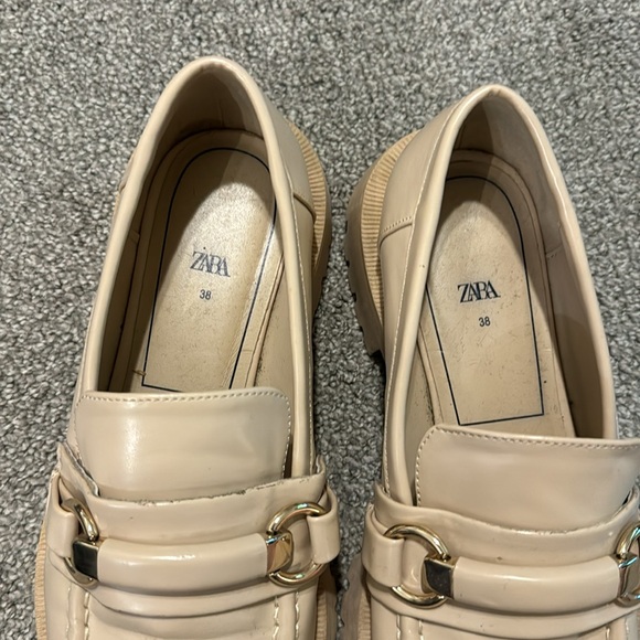 Zara Platform Loafer Tan - Picture 4 of 8